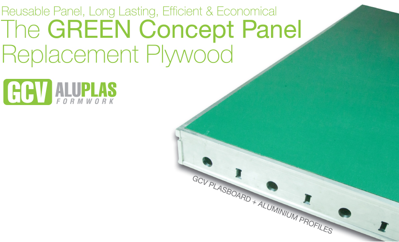 GCV Aluplas Formwork Green Cycle Vision